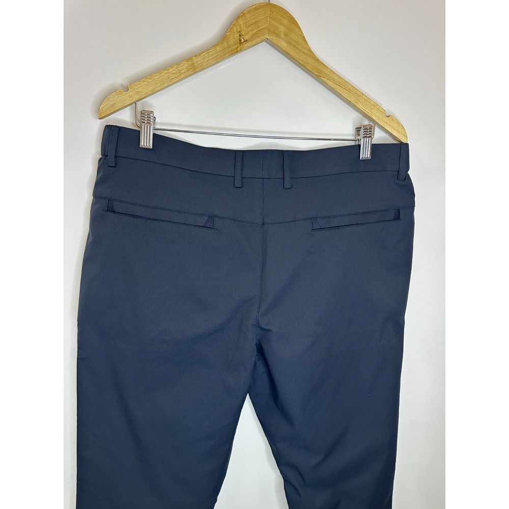Jack Archer Jetsetter Tech Pant Slim Fit 35 x 32 Deep Blue Performance Stretch - Picture 9 of 10